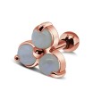 Moon Stone Ear Piercing TIP-2810